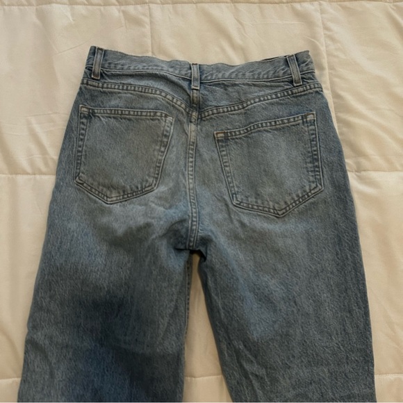 Reformation Relaxed Fit Ripped Boyfriend Jeans - Picture 3 of 3